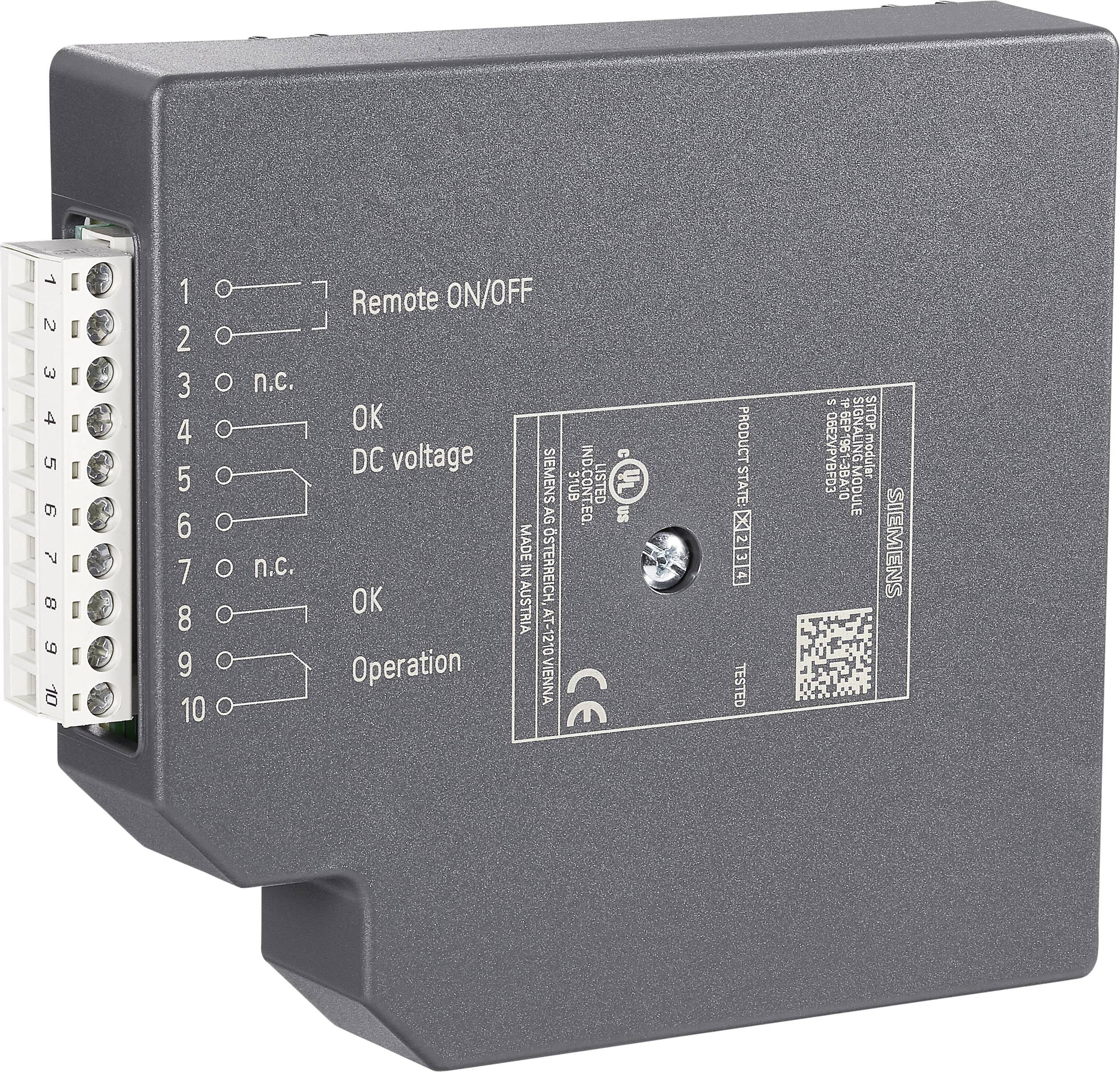 Siemens 6EP1961-3BA10 Alimentatore per guida DIN 24 V Contenuto 1 pz.-0