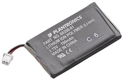 Plantronics 86180-01 Batteria ricaricabile cuffie Sostituisce la batteria originale (originale) 86180-01 3.7 V 190 mAh-1