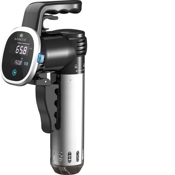 Elettrodomestici e altri utensili da cucina - VaporieraCustodia di precisione LA VAGUE;SOUS-CHEF Sous Vide;Argento, Nero - Elettrodomestici e altri utensili da cucina - VaporieraCustodia di precisione LA VAGUE;SOUS-CHEF Sous Vide;Argento, Nero -