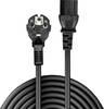 Cavo Alimentazione LINDY [1x Spina schuko - 1x Presa IEC C13] 5.00 m Nero