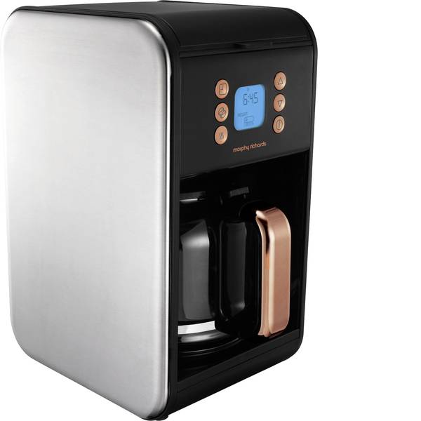 Macchine dal caffè con filtro - Accents Macchina per il caffè Nero, Rosa oro Capacità tazze=12 Caraffa in vetro, Funzione mantenimento calore, funzione - Macchine dal caffè con filtro - Accents Macchina per il caffè Nero, Rosa oro Capacità tazze=12 Caraffa in vetro, Funzione mantenimento calore, funzione -