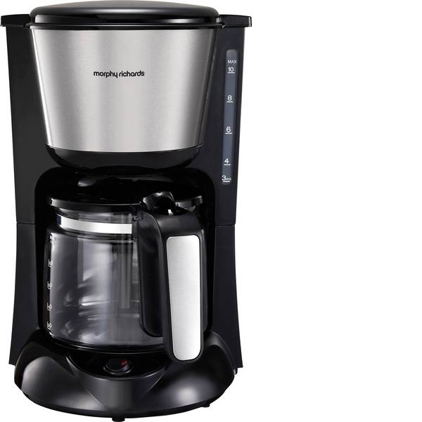 Macchine dal caffè con filtro - Morphy Richards Accents Macchina per il caffè Acciaio inox (spazzolato) Capacità tazze=12 Caraffa in vetro, Funzione - Macchine dal caffè con filtro - Morphy Richards Accents Macchina per il caffè Acciaio inox (spazzolato) Capacità tazze=12 Caraffa in vetro, Funzione -
