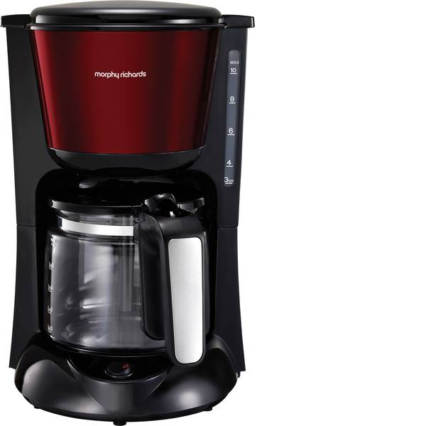 Macchine dal caffè con filtro - Accents Macchina per il caffè Acciaio, Rosso Capacità tazze=12 Caraffa in vetro, Funzione mantenimento calore - Macchine dal caffè con filtro - Accents Macchina per il caffè Acciaio, Rosso Capacità tazze=12 Caraffa in vetro, Funzione mantenimento calore -