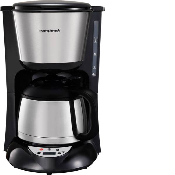 Macchine dal caffè con filtro - Morphy Richards Macchina per il caffè Acciaio inox (spazzolato) Isolato, Funzione mantenimento calore, funzione timer, - Macchine dal caffè con filtro - Morphy Richards Macchina per il caffè Acciaio inox (spazzolato) Isolato, Funzione mantenimento calore, funzione timer, -