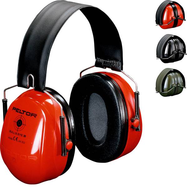 Cuffie da lavoro - 3M Peltor Bulls Eye II H520FRD Cuffia antirumore passiva 31 dB 1 pz. - Cuffie da lavoro - 3M Peltor Bulls Eye II H520FRD Cuffia antirumore passiva 31 dB 1 pz. -
