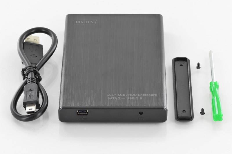 Digitus DA-71104 Contenitore Hard Disk da 2.5 " 2.5 pollici USB 2.0-5