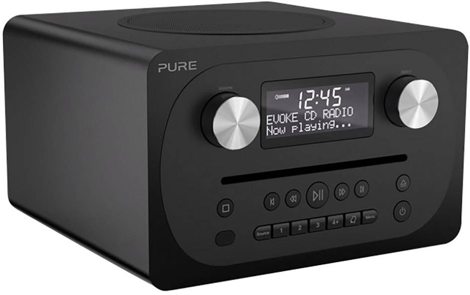 Acquista Pure Evoke C-D4 Radio da tavolo FM AUX, Bluetooth, CD Nero da  Conrad