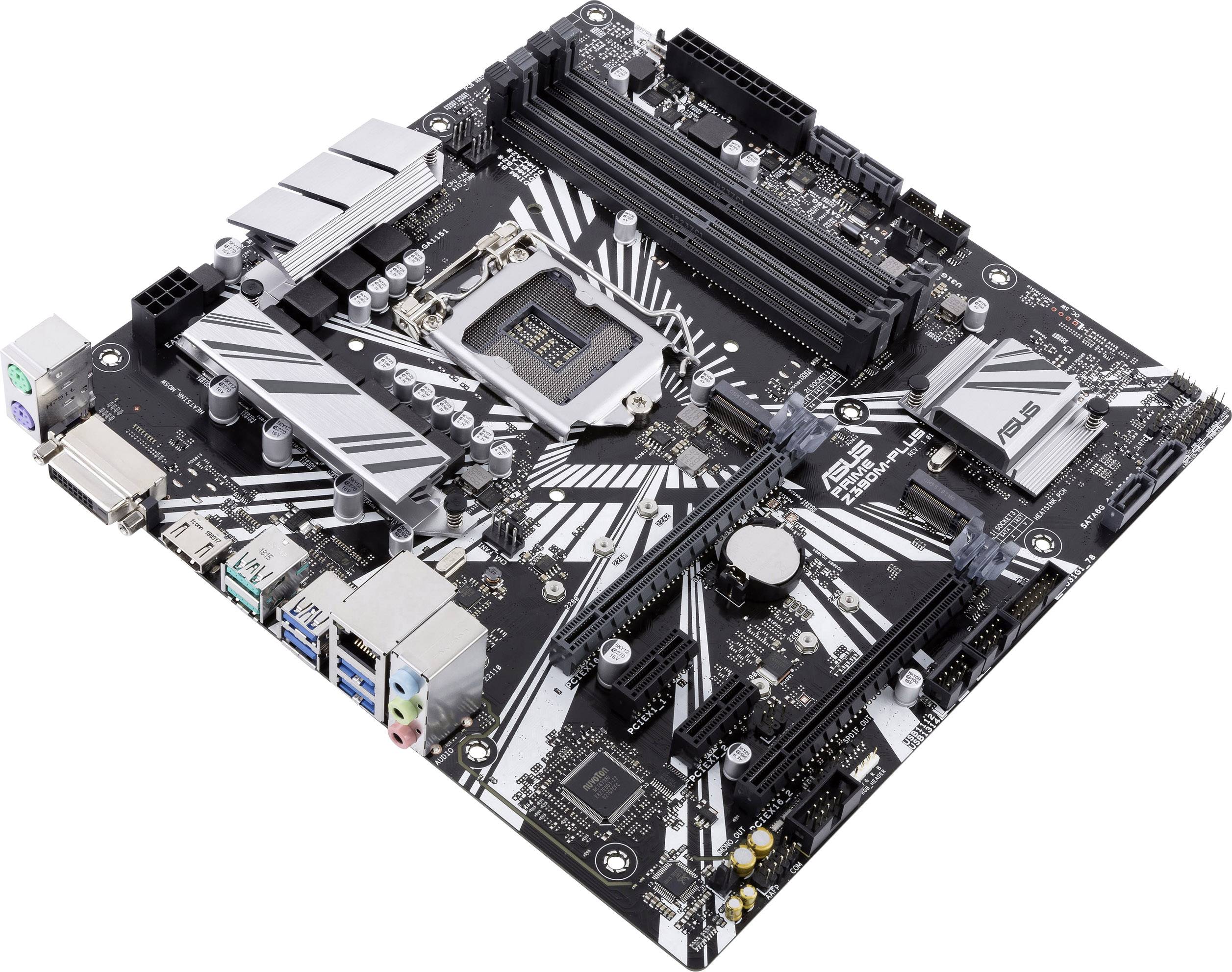 Asus prime z390m plus какие процессоры поддерживает