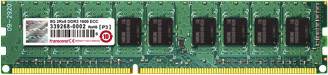 Modulo RAM con otto chip di memoria neri su supporto verde. Etichetta '16 GB DDR4 1600 ECC'.