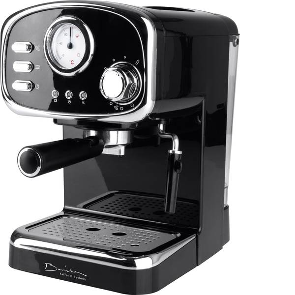 Macchine per caffè espresso - Macchina caffè a filtri GourmetMaxx Barista Retro Nero 1100 W - Macchine per caffè espresso - Macchina caffè a filtri GourmetMaxx Barista Retro Nero 1100 W -