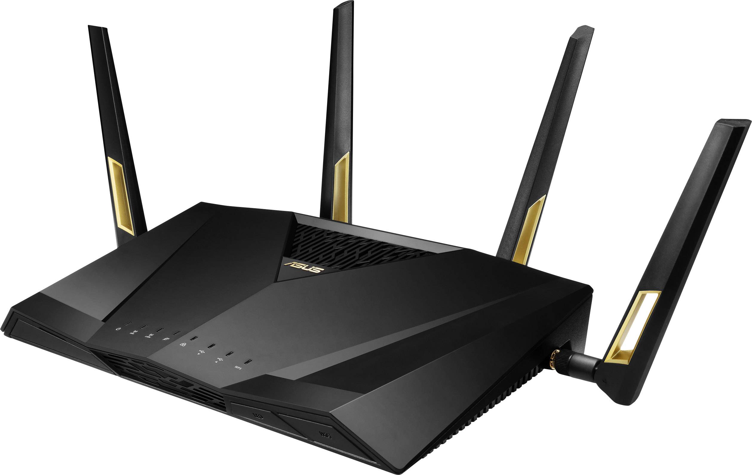 ASUS RT AX88U router wireless Dual band 2.4 GHz. 5 GHz Nero-0