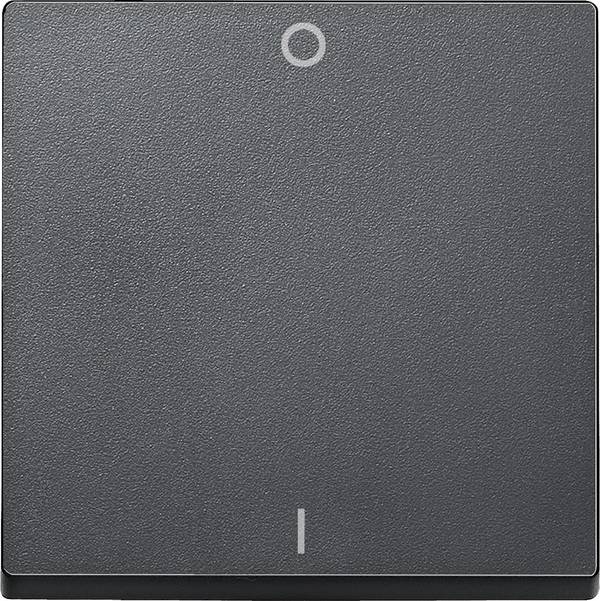 Merten  Placca di copertura Commutatore System M Antracite 433214 1 pz.