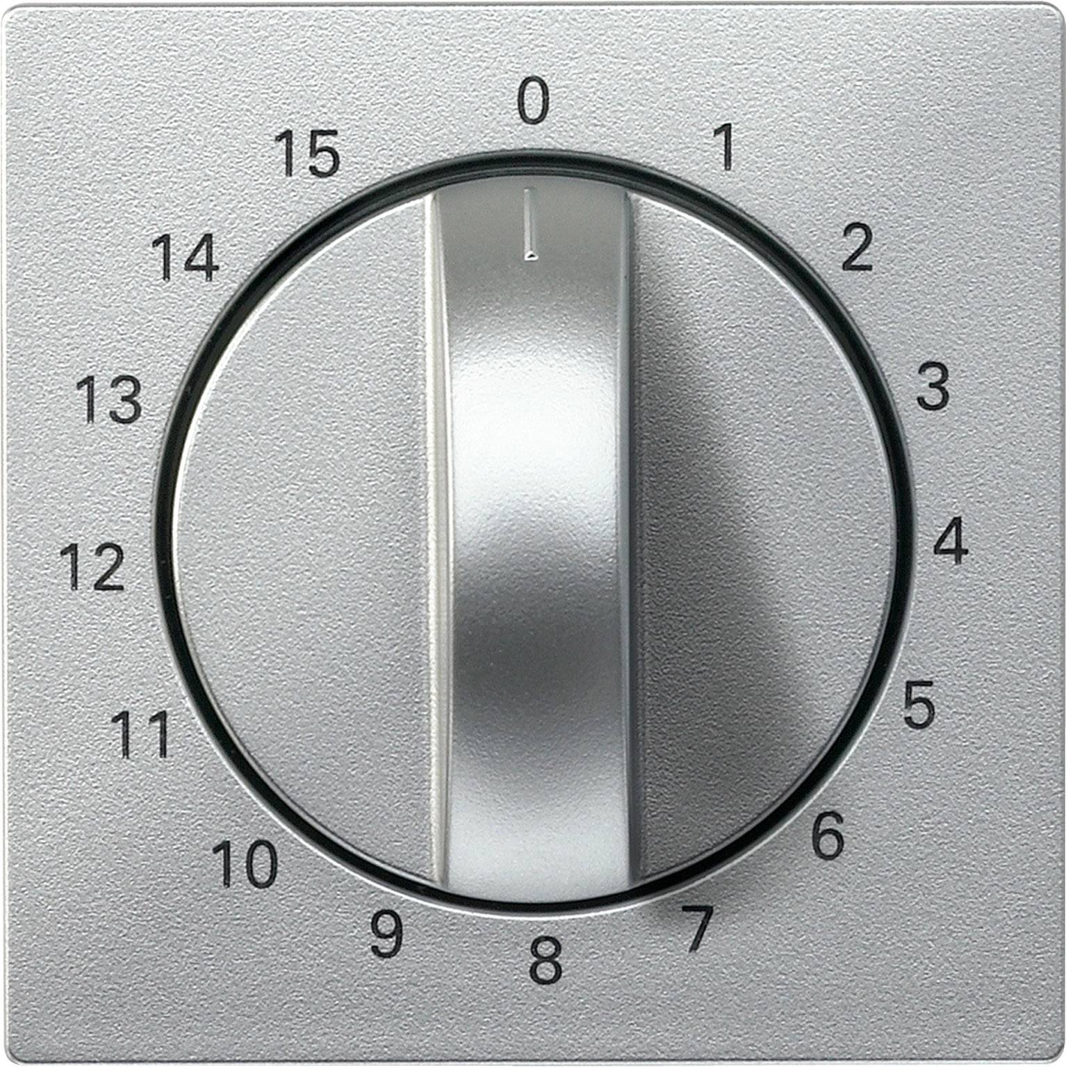 Merten Coperchio System M Alluminio 539060 1 pz.