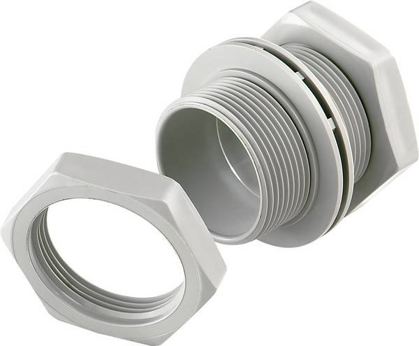 Schneider Electric 13934 Pressacavo filettato antiurto M32  Plastica Grigio 1 pz.