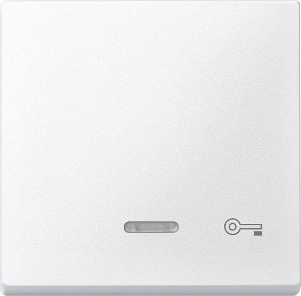 Merten  Placca di copertura Commutatore System M bianco polare 430719 1 pz.