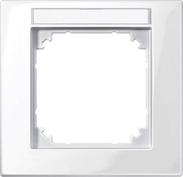 Merten  Telaio di copertura Coperchio System M bianco polare 514119 1 pz.