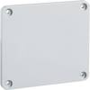 Schneider Electric 13137 Piastra di Schneider Electric prese 90x100mm 13137 Plate Polimero Grigio (RAL 7035) 1 pz.