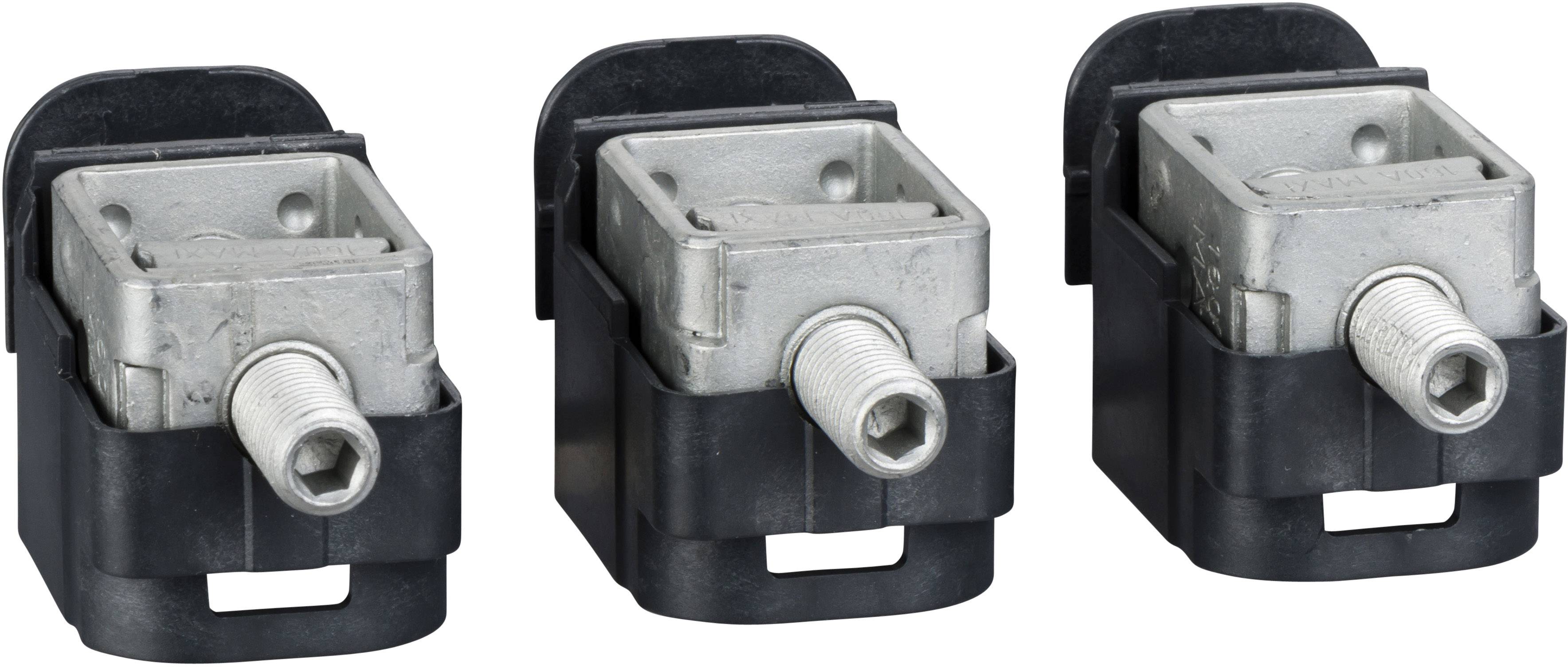 Schneider Electric LV429242 (VE3) LV429242 Morsetto (L x L x A) 132 x 122 x 30 cm Nero, Grigio 1 pz. Pezzo