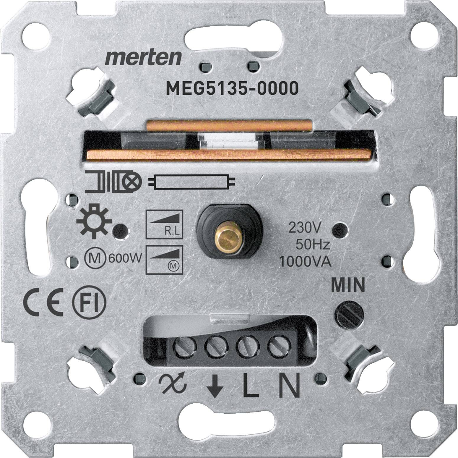Merten MEG5135-0000. Produktfarbe: Weiß. AC Eingangsspannung: 230 V (MEG5135-0000)