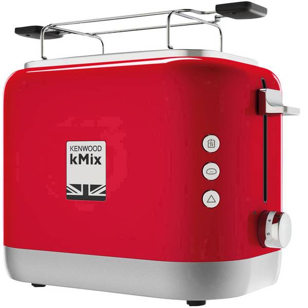 Tostapane - Kenwood Home Appliance TCX751RD Tostapane 2 bruciatori, Con funzione tostatura, Con griglia scaldabriosche Rosso - Tostapane - Kenwood Home Appliance TCX751RD Tostapane 2 bruciatori, Con funzione tostatura, Con griglia scaldabriosche Rosso -