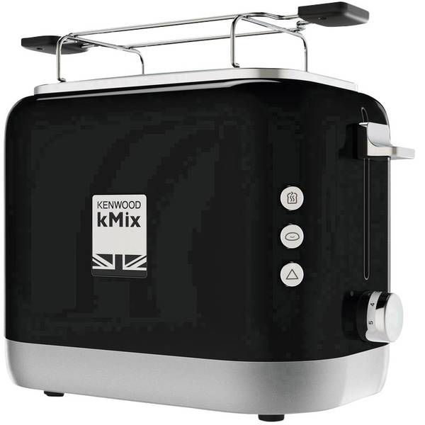 Tostapane - Kenwood Home Appliance TCX751BK Tostapane 2 bruciatori, Con funzione tostatura, Con griglia scaldabriosche Nero - Tostapane - Kenwood Home Appliance TCX751BK Tostapane 2 bruciatori, Con funzione tostatura, Con griglia scaldabriosche Nero -