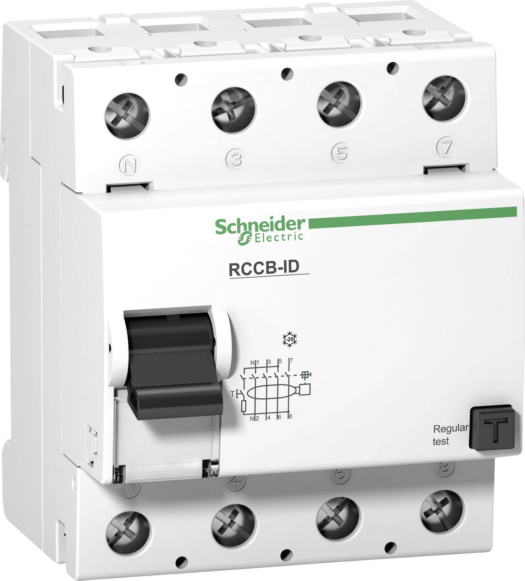 Schneider Electric 16921 16921 Interruttore differenziale A 125 A 0.3 A 400 V