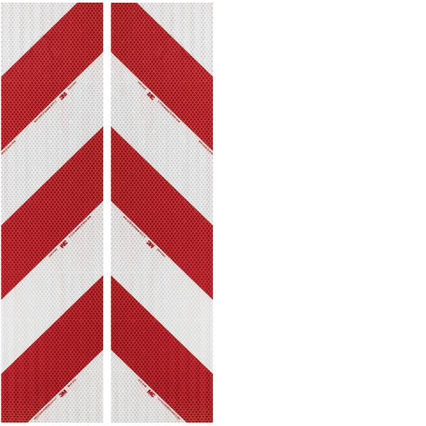 Nastri catarifrangenti - Segnalazione avvertimento veicolo 3M High Intensity Grade 3410 3410AP14 Bianco (riflettente), Rosso (riflettente) 2 - Nastri catarifrangenti - Segnalazione avvertimento veicolo 3M High Intensity Grade 3410 3410AP14 Bianco (riflettente), Rosso (riflettente) 2 -