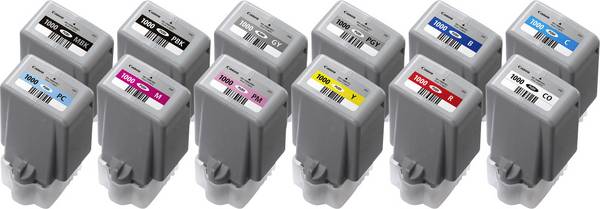 Canon Cartuccia PFI-1000 C Originale  Ciano 0547 C 001