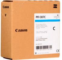'Confezione marrone per cartuccia di inchiostro Canon PFI-307C.'