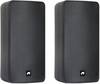Omnitronic ODP-206 Altoparlante da parete 160 W 16 Ω Nero 1 Paio/a