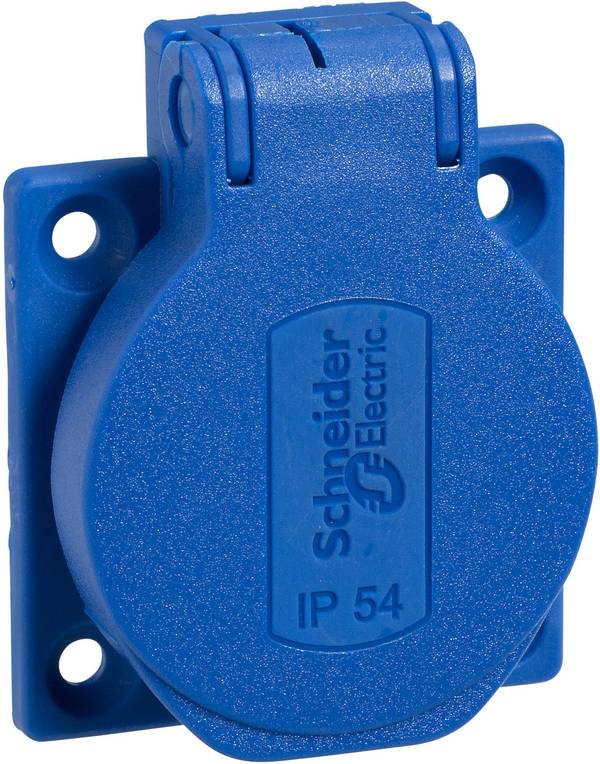 Schneider Electric PKS51B  Presa da incasso   IP54, IK08 Blu
