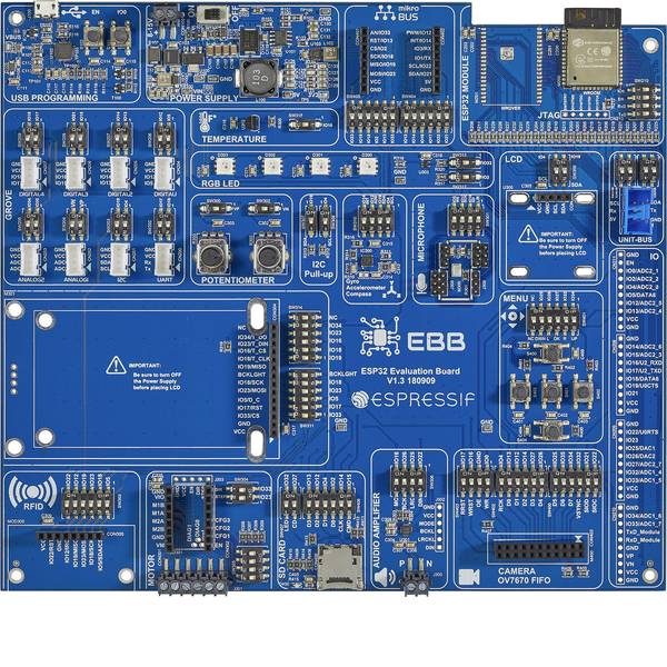 Kit e schede microcontroller MCU - Scheda di valutazione MAKERFACTORY scheda ESP32 - Kit e schede microcontroller MCU - Scheda di valutazione MAKERFACTORY scheda ESP32 -