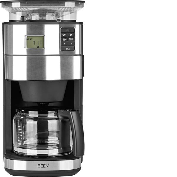 Macchine dal caffè con filtro - BEEM Fresh-Aroma-Perfect II Macchina per il caffè Acciaio, Nero Capacità tazze=10 Con macina caffè, funzione timer - Macchine dal caffè con filtro - BEEM Fresh-Aroma-Perfect II Macchina per il caffè Acciaio, Nero Capacità tazze=10 Con macina caffè, funzione timer -