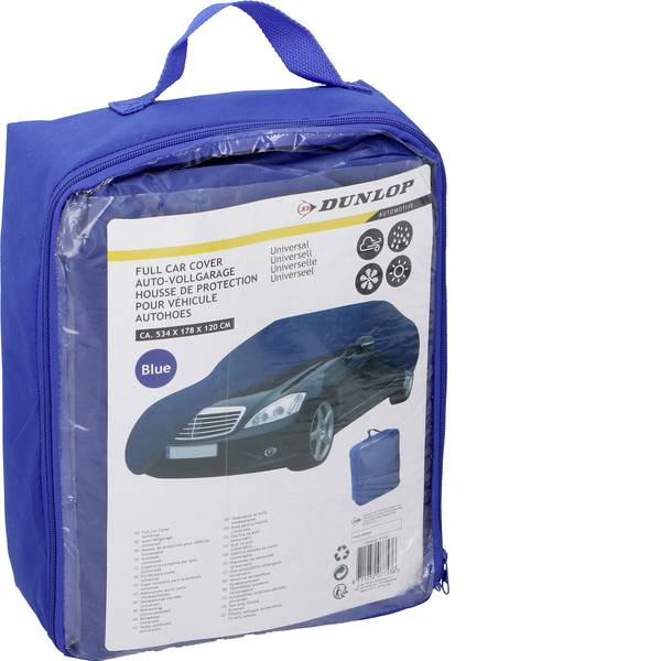 Teli copri auto e moto - Dunlop Copertura completa per auto (L x L x A) 120 x 534 x 178 cm - Teli copri auto e moto - Dunlop Copertura completa per auto (L x L x A) 120 x 534 x 178 cm -
