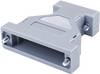 econ connect AG9/25 Guscio adattatore SUB-D Numero Poli (num): 9, 25 ABS 180 ° Grigio 1 pz.