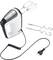 Un mixer elettrico a mano con due fruste inserite, accanto a due ganci per impastare e un cavo elettrico con spina.