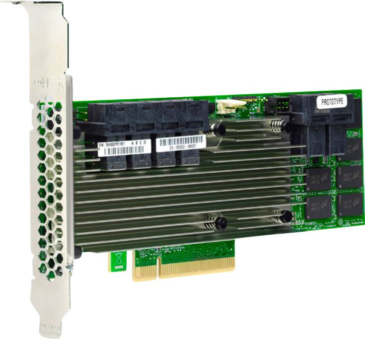 Broadcom MegaRAID SAS 9361-24i 24 Porte Controller RAID PCIe x8 Adatto per (SSD): SATA SSD, SAS SSD
