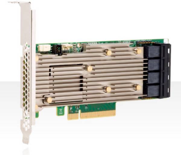 Broadcom MegaRAID 9480-8i8e - Speichercontroller (RAID) - 16 Sender/Kanal - SATA 6Gb/s / SAS 12Gb/s Low Profile - 1200MB