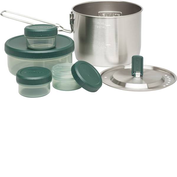 Stoviglie da campeggio - Pentola da campeggio Stanley Adventure Cook + Store 1 pz. 10-02292-001 Acciaio inox, Polipropilene - Stoviglie da campeggio - Pentola da campeggio Stanley Adventure Cook + Store 1 pz. 10-02292-001 Acciaio inox, Polipropilene -