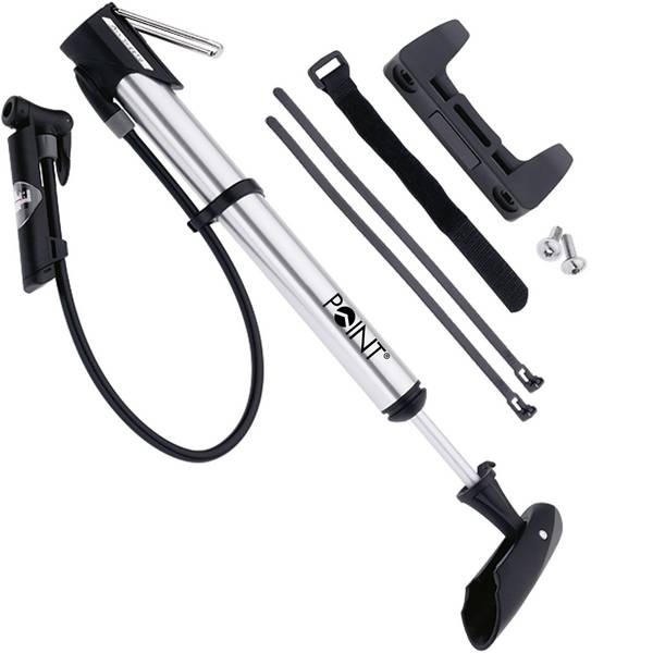 Pompe da bicicletta - Mini pompa Point 130 150 01 Argento - Pompe da bicicletta - Mini pompa Point 130 150 01 Argento -