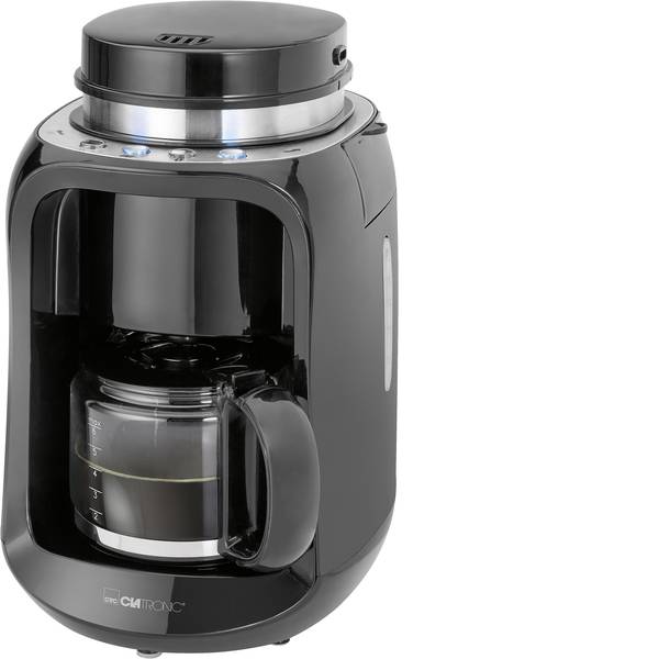 Macchine dal caffè con filtro - Clatronic KA 3701 Macchina per il caffè Nero Capacità tazze=6 Con macina caffè, Caraffa in vetro - Macchine dal caffè con filtro - Clatronic KA 3701 Macchina per il caffè Nero Capacità tazze=6 Con macina caffè, Caraffa in vetro -