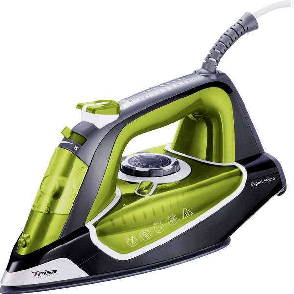 Ferri da stiro - Trisa Expert Steam Ferro da stiro a vapore Verde 2200 W - Ferri da stiro - Trisa Expert Steam Ferro da stiro a vapore Verde 2200 W -