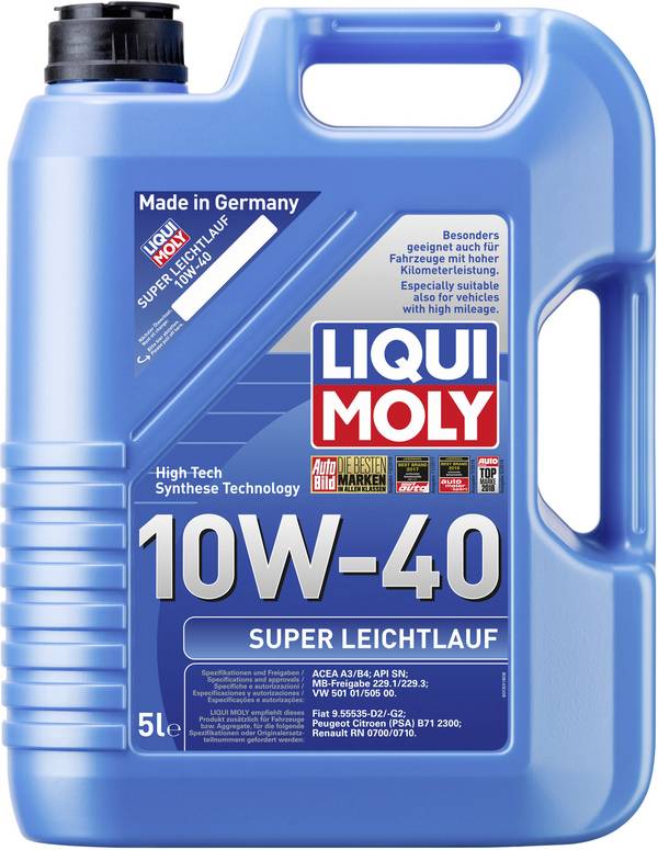 Liqui Moly SUPER LEICHTLAUF 10W-40 1301 Olio motore 5 l