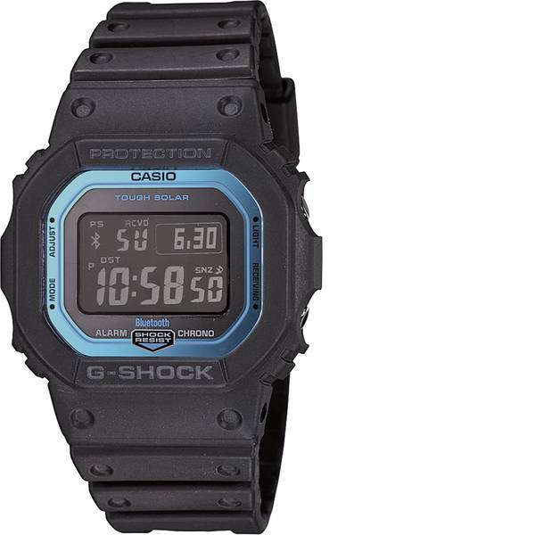 Orologi da polso - Casio Radiocontrollato, Solare Orologio da polso GW-B5600-2ER (L x L x A) 13.4 x 42.8 x 48.9 mm Nero, Blu Materiale - Orologi da polso - Casio Radiocontrollato, Solare Orologio da polso GW-B5600-2ER (L x L x A) 13.4 x 42.8 x 48.9 mm Nero, Blu Materiale -