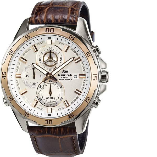 Orologi da polso - Casio Cronografo Orologio da polso EFR-547L-7AVUEF (L x L x A) 54 x 47.2 x 13.9 mm Oro, Marrone Materiale cassa=Acciaio - Orologi da polso - Casio Cronografo Orologio da polso EFR-547L-7AVUEF (L x L x A) 54 x 47.2 x 13.9 mm Oro, Marrone Materiale cassa=Acciaio -