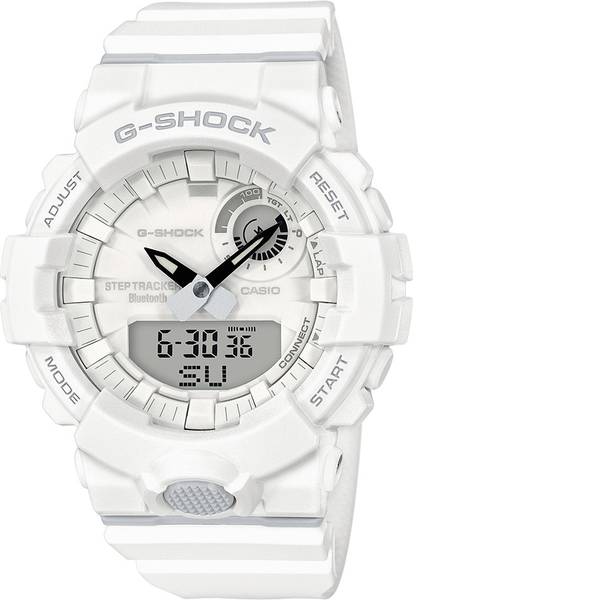 Orologi da polso - Casio Radiocontrollato Orologio da polso GBA-800-7AER (L x L x A) 51.1 x 48.6 x 15.5 mm Bianco Materiale cassa=Resina - Orologi da polso - Casio Radiocontrollato Orologio da polso GBA-800-7AER (L x L x A) 51.1 x 48.6 x 15.5 mm Bianco Materiale cassa=Resina -