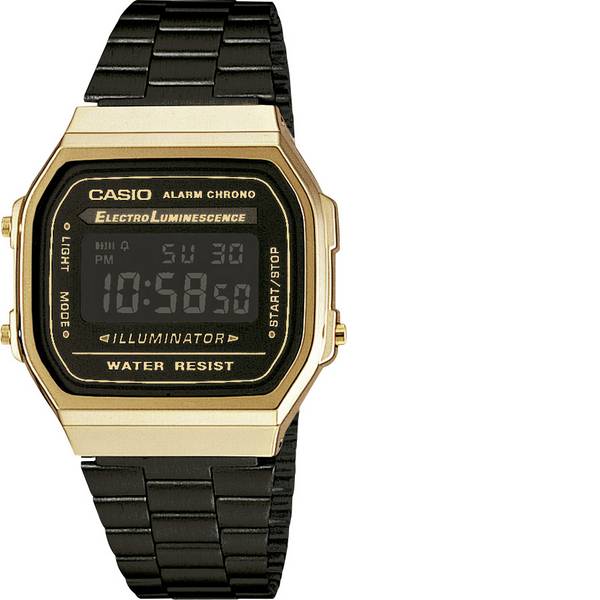 Orologi da polso - Casio Quarzo Orologio da polso A168WEGB-1BEF (L x L x A) 38.6 x 36.3 x 9.6 mm Oro Materiale cassa=Resina Materiale - Orologi da polso - Casio Quarzo Orologio da polso A168WEGB-1BEF (L x L x A) 38.6 x 36.3 x 9.6 mm Oro Materiale cassa=Resina Materiale -