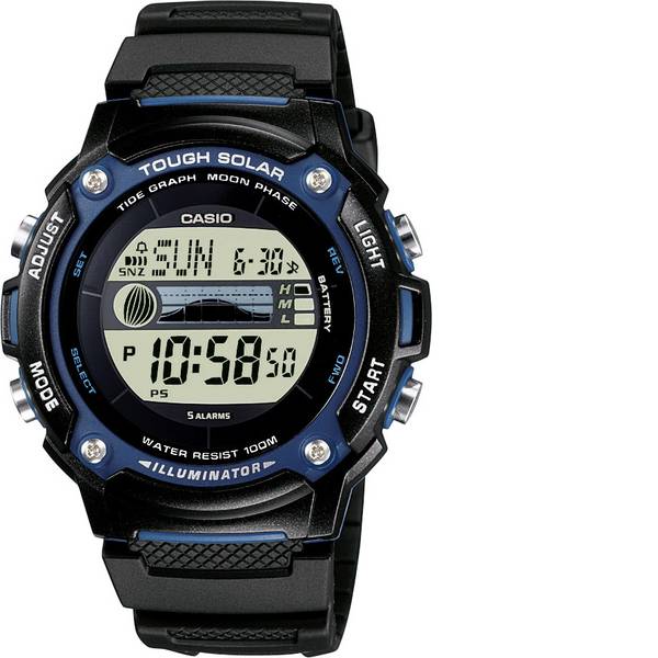 Orologi da polso - Casio Solare Orologio da polso W-S210H-1AVEF (L x L x A) 45.4 x 44 x 13.3 mm Nero Materiale cassa=Resina Materiale - Orologi da polso - Casio Solare Orologio da polso W-S210H-1AVEF (L x L x A) 45.4 x 44 x 13.3 mm Nero Materiale cassa=Resina Materiale -