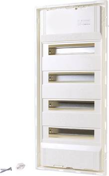 F-Tronic  7250028  JUMBO48+8  Armadio di distribuzione  Da incasso, Intercapedine  Numero divisori = 48  Numero di righe = 4  Contenuto 1 pz.