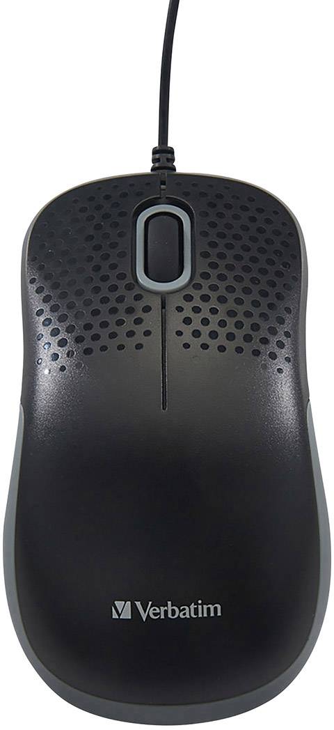 Verbatim Silent Mouse USB Ottico Nero 3 Tasti 1000 dpi